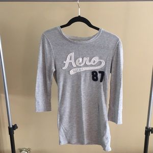 Elbow length aeropostale shirt